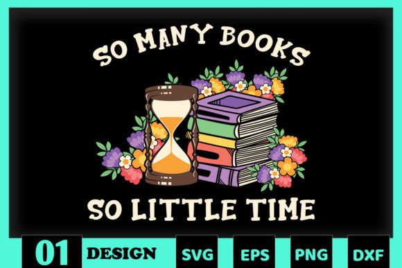 Book Floral: So Many Books, So Little Time