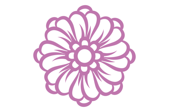 Floral Element in Oriental Mehndi Style